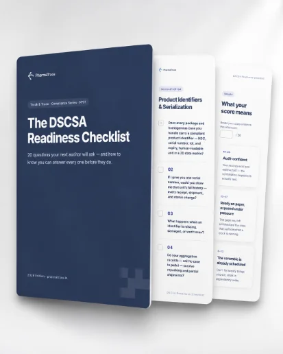Preview of the DSCSA Readiness Checklist